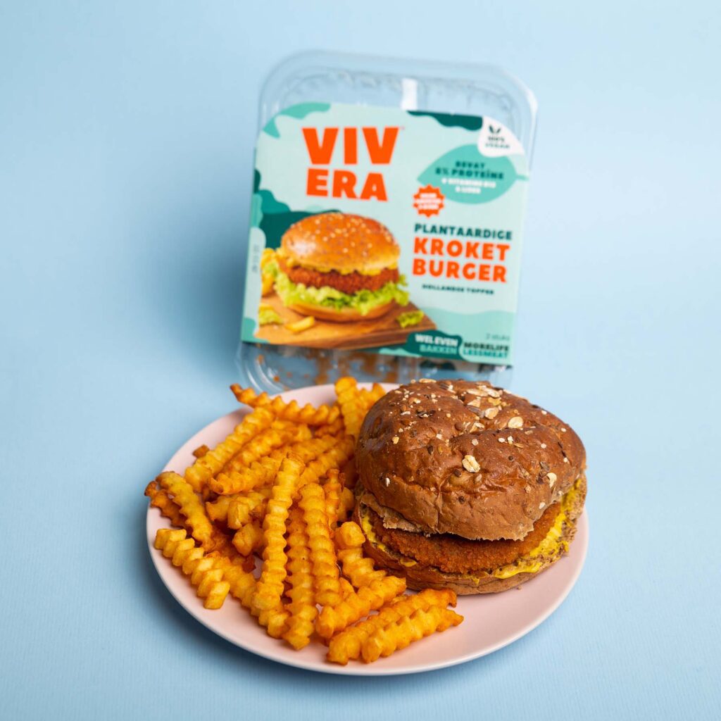 Vivera Plantaardige Kroket Burger